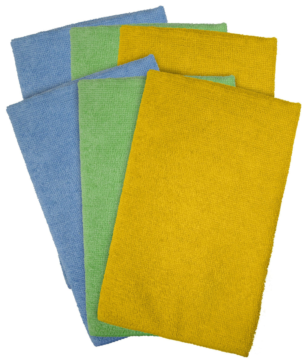  [AUSTRALIA] - Detailer's Choice 3-606-6PK 3-606 Microfiber Cleaning Cloth Roll - 6-Pack