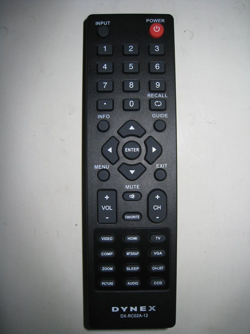 New BBY DYNEX brand remote DX-RC01A-12 DX-RC02A-12 sub RC-701-0A; RC-201-0B; DX-RC01A-13; DX-RC01A-12 remote - LeoForward Australia