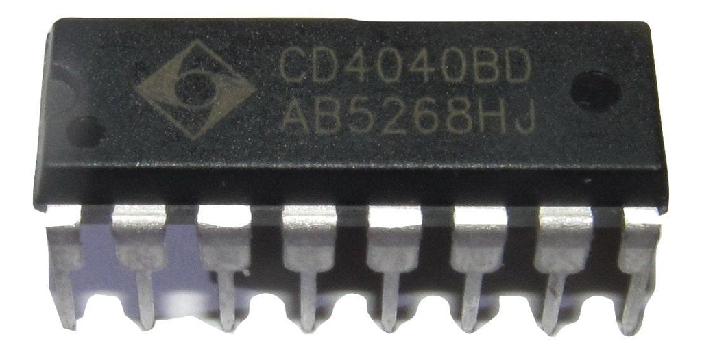Major Brands CD4040 ICS and Semiconductors, 12 Stage Binary Ripple Counter (Pack of 10) - LeoForward Australia