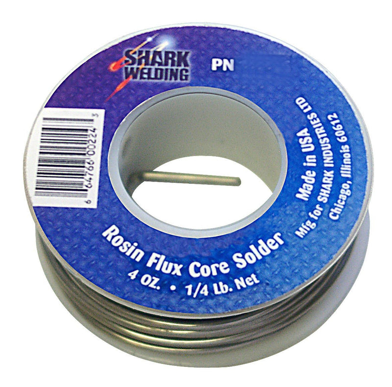  [AUSTRALIA] - Shark Industries Rosin Flux Core Solder- 1/16" 60/40% - 1/4 Lb Spool 0.0625-Inch