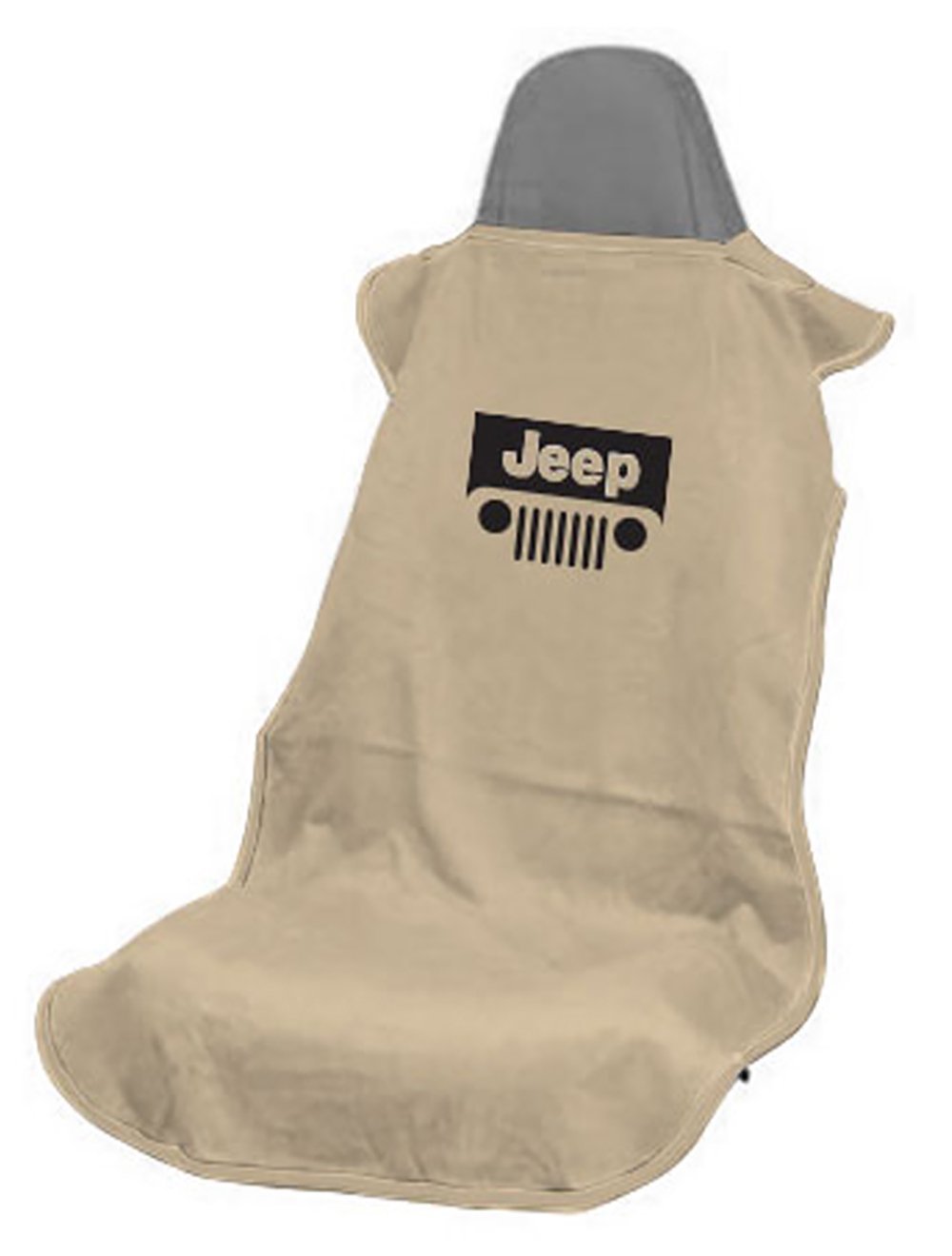  [AUSTRALIA] - Seat Armour SA100JEPGT Tan 'Jeep with Grille' Seat Protector Towel