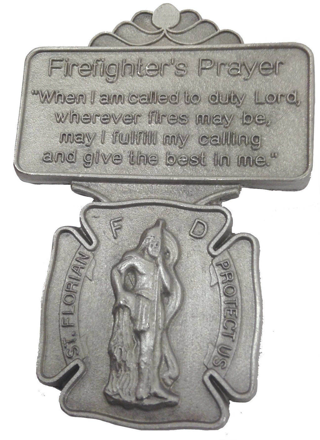  [AUSTRALIA] - St. Florian Firefighter Prayer Visor Clip