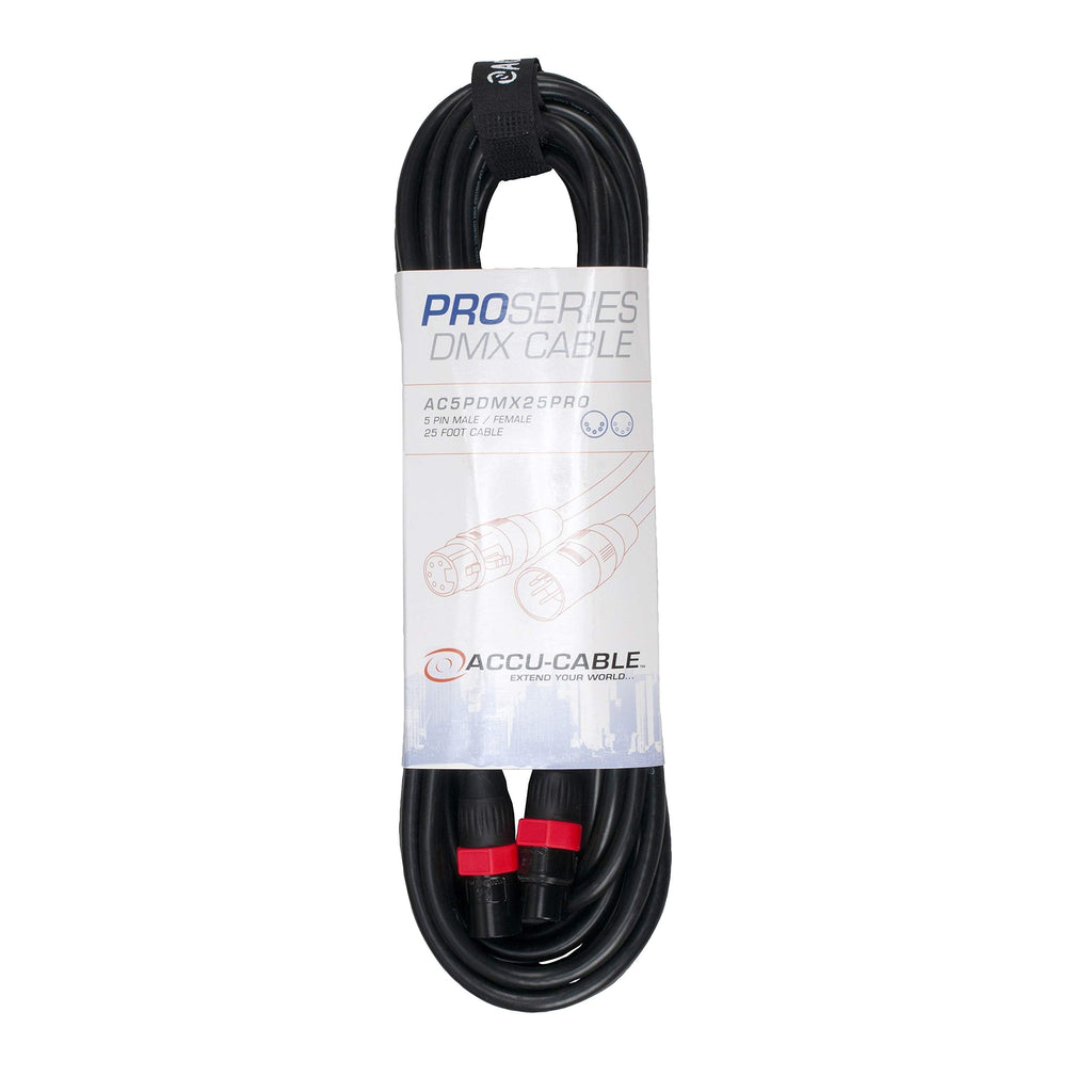  [AUSTRALIA] - ADJ Products AC5PDMX25PRO Foot 5-Pin DMX Cable