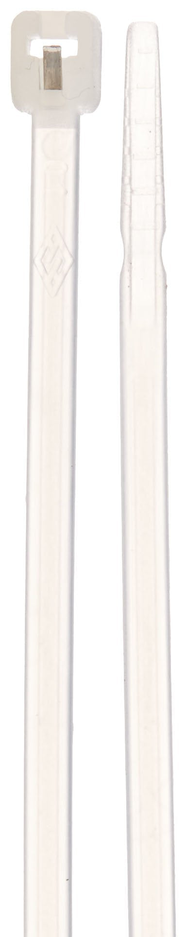  [AUSTRALIA] - Cable Tie with Stainless Steel Barb, 18 Tensile Strength, 4" Length, Natural