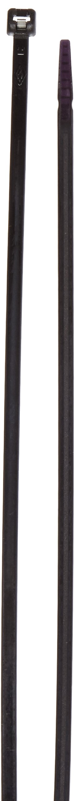  [AUSTRALIA] - Cable Tie with Stainless Steel Barb, 40 Tensile Strength, 11" Length, Black