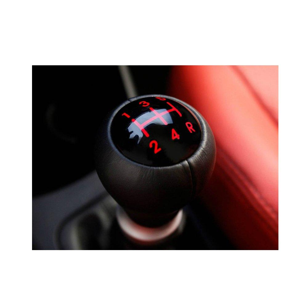  [AUSTRALIA] - Kia Motors Manual Gear Shift Knob Black 1pc set For 2011 2012 Kia All New Picanto