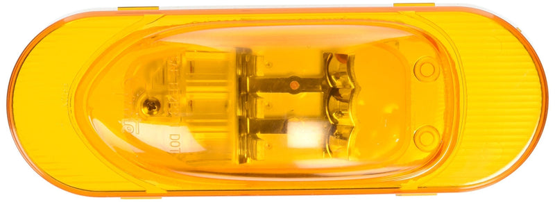  [AUSTRALIA] - Grote 54183 Yellow SuperNova Oval LED Side Turn Marker Lights (Grommet Mount, Male Pin)