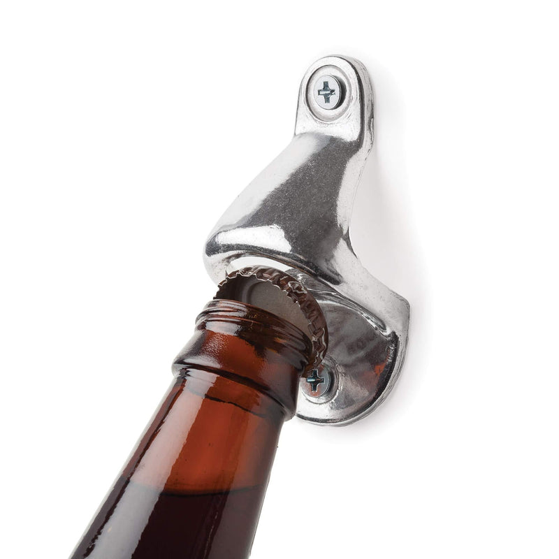  [AUSTRALIA] - HIC Harold Import Co. Wall-Mounted Bottle Opener, 3-Inches x 1.5-Inches, 3.25-inches x 1.5-inches