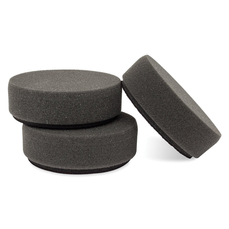  [AUSTRALIA] - Griot's Garage 11274 3" Black Foam Finishing Pads (Set of 3) 3" Pads (Set of 3)