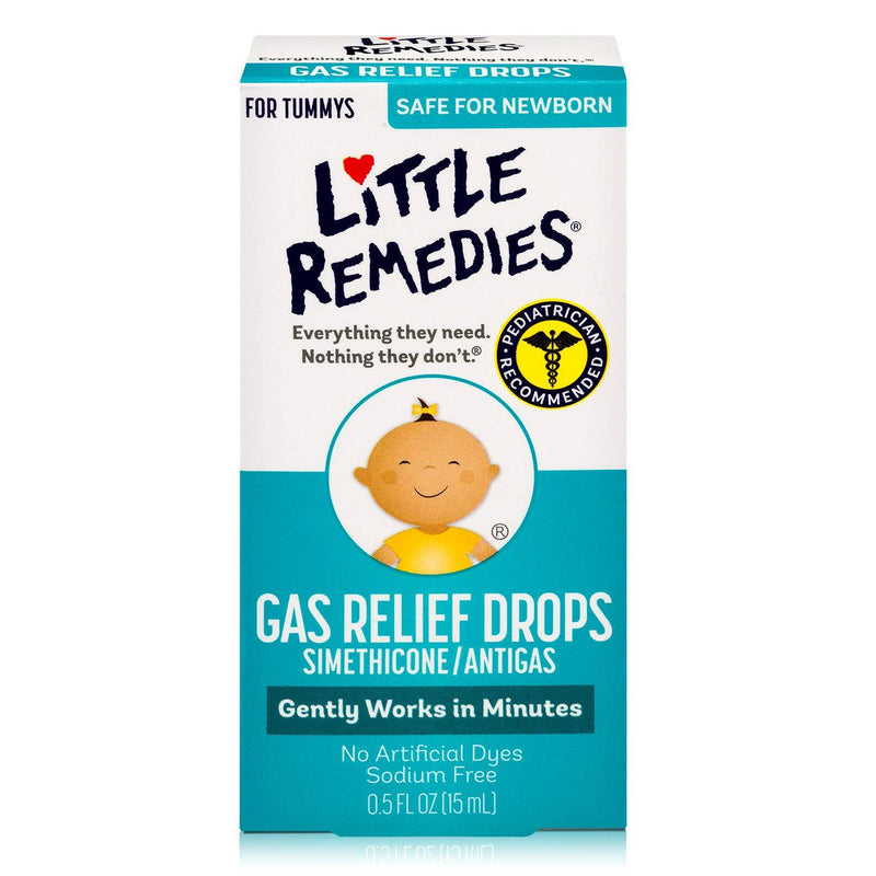 Little Remedies Gas Relief Drops for Tummy's, Natural Berry, 0.5 oz 0.5 Fl Oz (Pack of 1) Natural Berry Tummy Relief Drops - LeoForward Australia