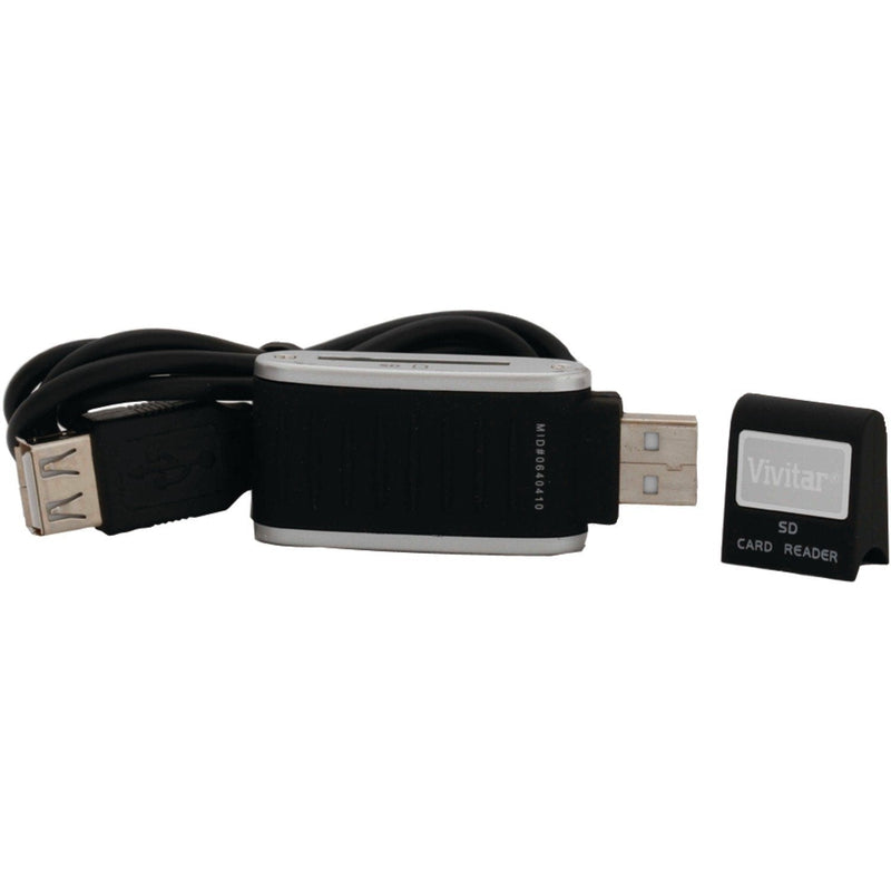 Vivitar SDHC Card Reader - Black (VIV-RW-3000-BLK) - LeoForward Australia