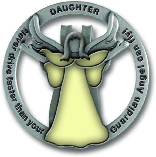  [AUSTRALIA] - Cathedral Art GVC107 Glow in The Dark Guardian Angel Visor Clip, Daughter, 1-3/4 Inch