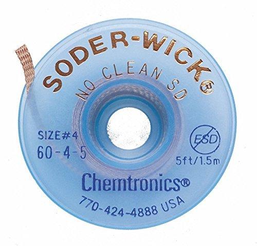  [AUSTRALIA] - CHEMTRONICS 60-4-5, Desoldering Braid, No Clean SD