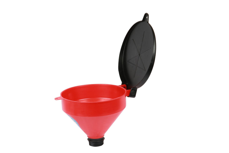  [AUSTRALIA] - WirthCo 32425 Funnel King Propylene Drum Funnel with Lockable Lid - 4 Quart Capacity