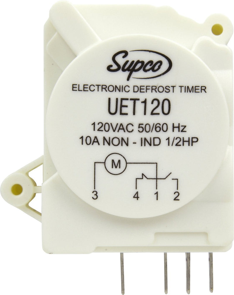 Supco UET120 Refrigerator Defrost Timer Control Universal 120 Volt Electronic - LeoForward Australia