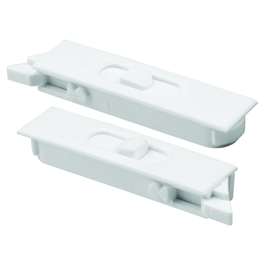  [AUSTRALIA] - PRIME-LINE Products F 2749 Tilt Latch Pair, White Plastic Construction, Spring Loaded, Snap-In