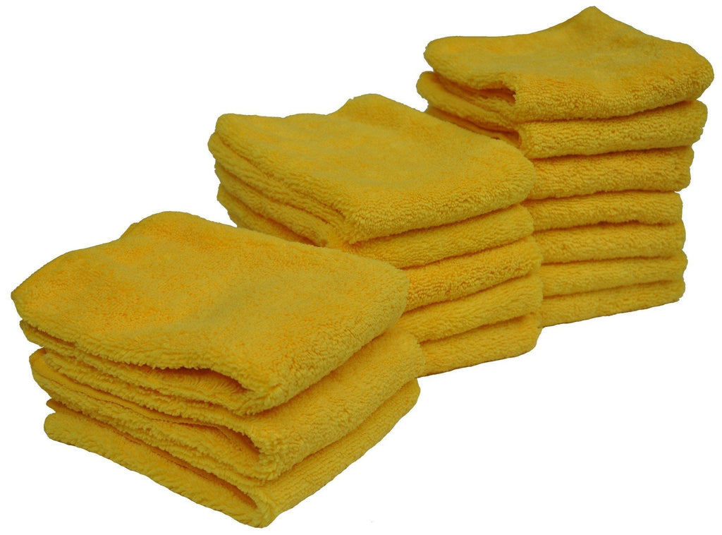  [AUSTRALIA] - Detailer's Preference Eurow Microfiber 14in x 17in 300 GSM Cleaning Towels High Pile 15-Pack