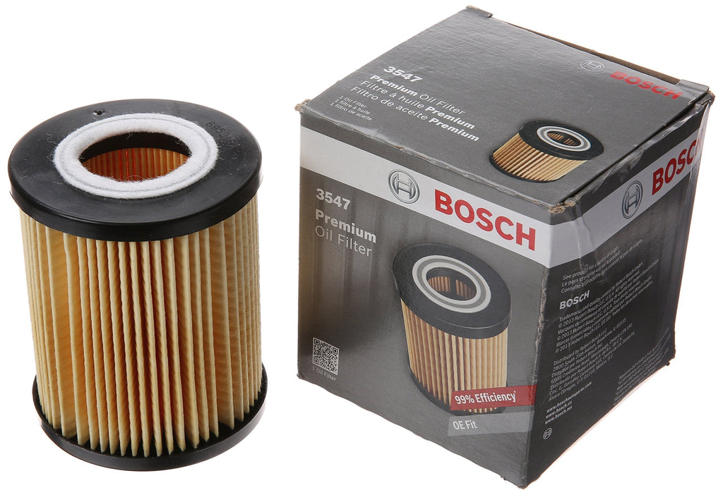 Bosch 3547 Premium FILTECH Oil Filter for Select BMW 320i, 323Ci, 323is, 330i, 330xi, 525i, 528i, 530i, X3, X5, Z3, Z4 Ford GT - LeoForward Australia