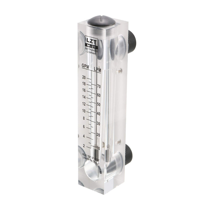 uxcell 1 inches PT Thread Input 2-20 GPM Water Liquid Flow Measuring Flowmeter - LeoForward Australia