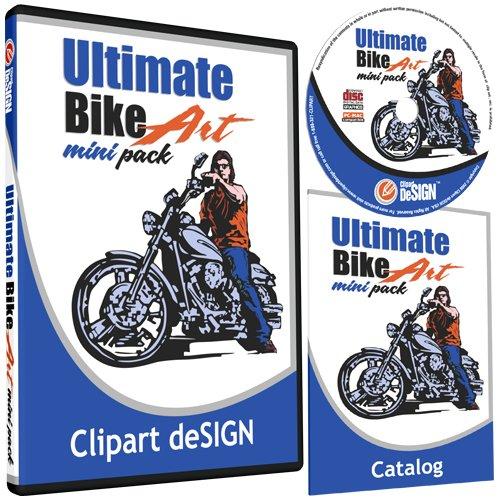  [AUSTRALIA] - Motorcycle Biker Clipart-Vinyl Cutter Plotter Clip Art Images-Sign Design Vector Art Graphics CD-ROM