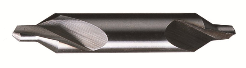 Bassett DC Series Solid Carbide Combination Stub Length Drill Bit and Countersink, Uncoated (Bright) Finish, 118 Degrees Point, 3/64" Size (Pack of 1) - LeoForward Australia