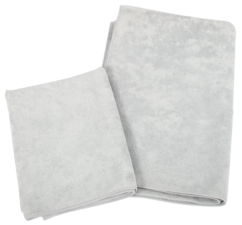  [AUSTRALIA] - Cen-Tec Systems 37902 Microfiber 3-Pack Super Towel, 24 by 36-Inch, Gray