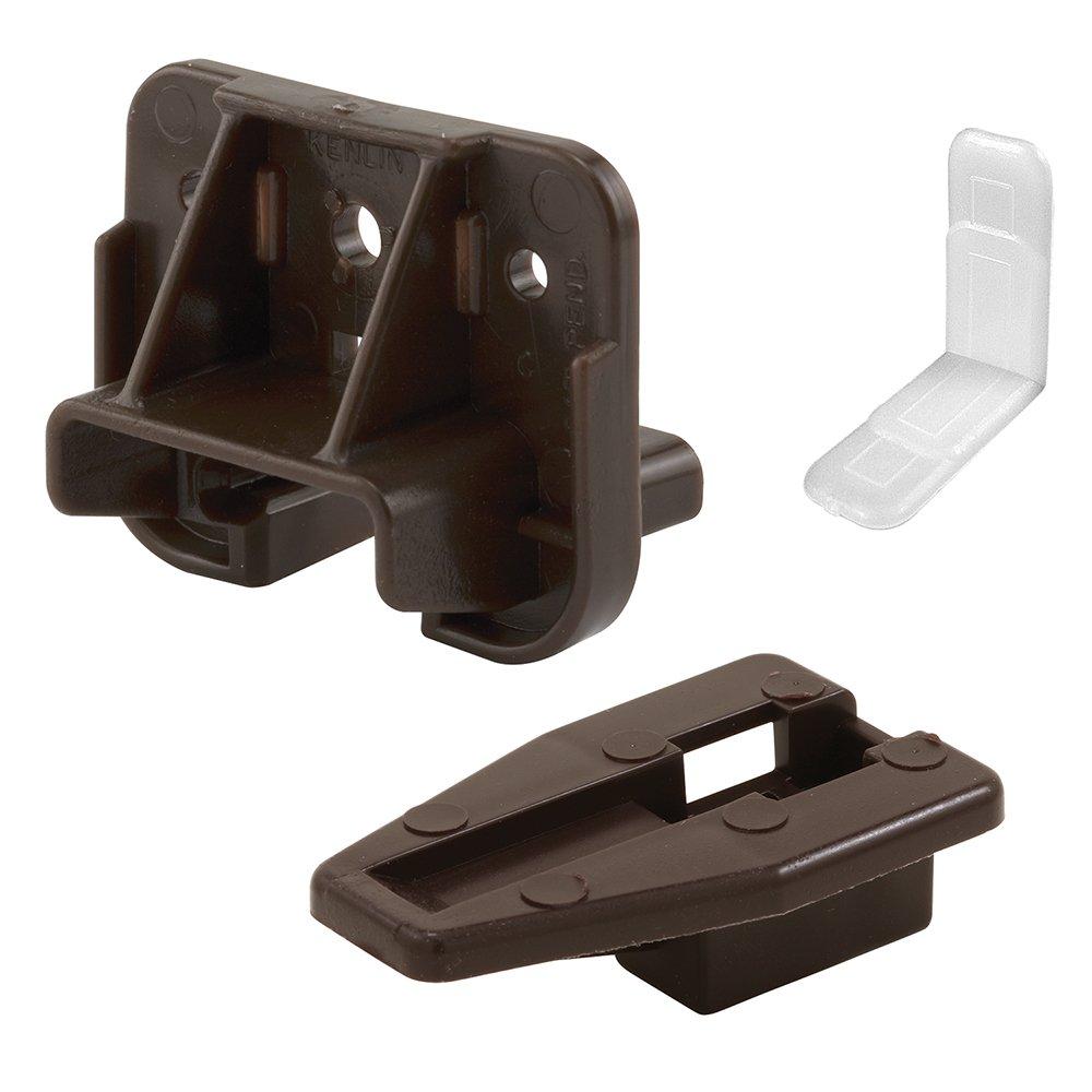 PRIME-LINE R 7321 Drawer Track Guide and Glides - Replacement Furniture Parts for Dressers, Hutches and Night Stand Drawer Systems Brown - LeoForward Australia