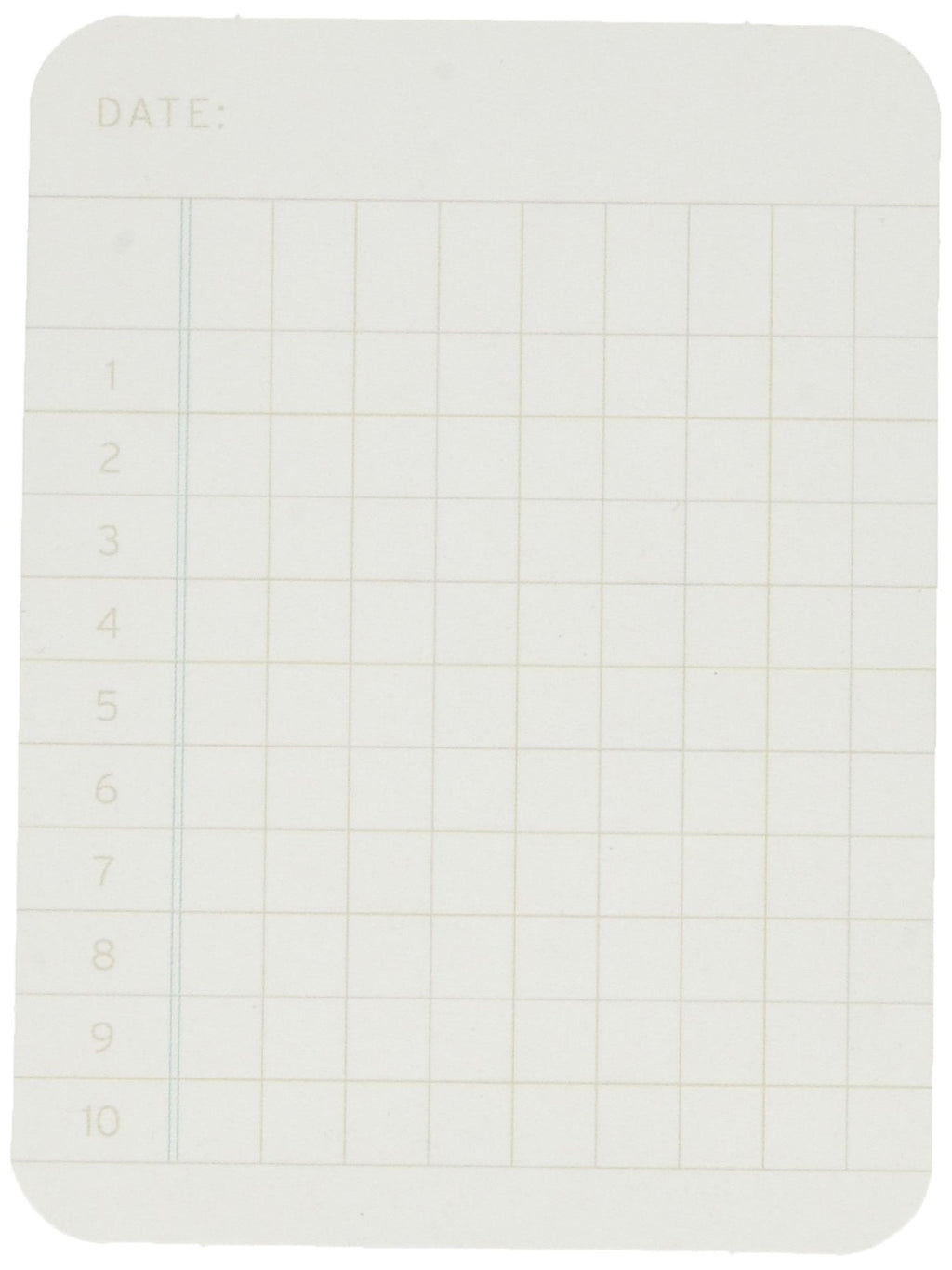 Becky Higgins 380163 Project Life Cards Accessories-3 x 4-Ledger-Double-Sided-White (100 Pieces) - LeoForward Australia