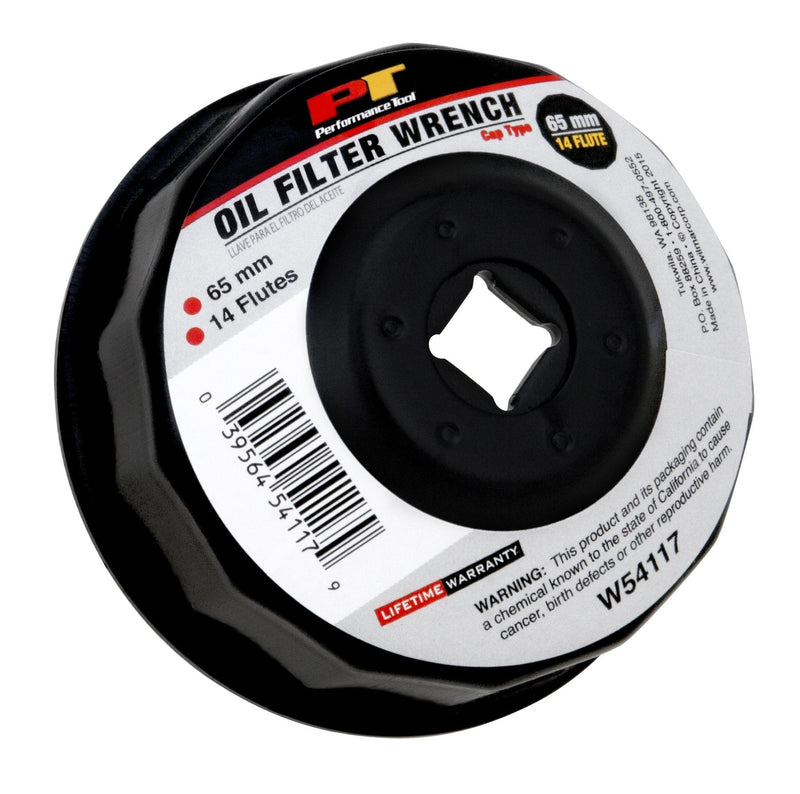  [AUSTRALIA] - Performance Tool W54117 65mm 14 Flutes Bulk Filter Wrench