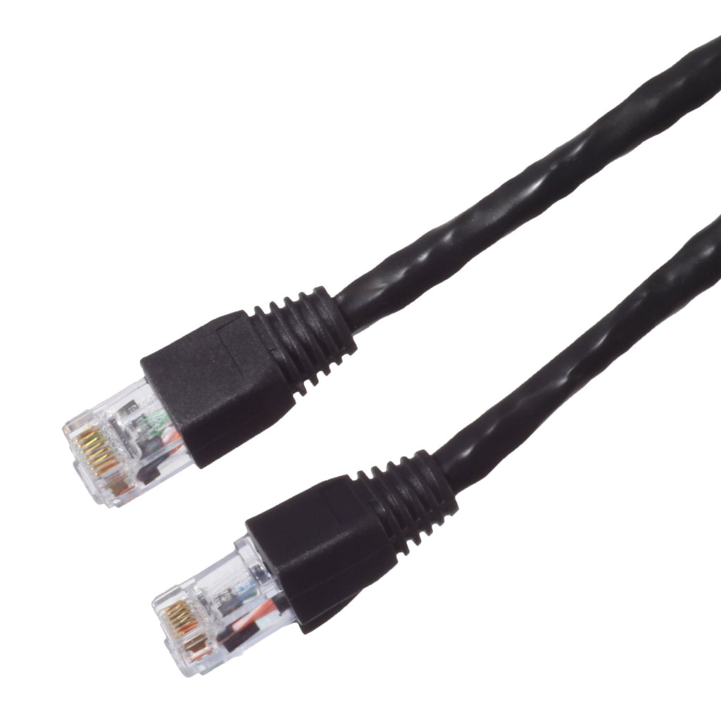 BJC Certified Cat 6 Cable, with Test Report, Assembled in USA (Black, 5 Foot) Black - LeoForward Australia