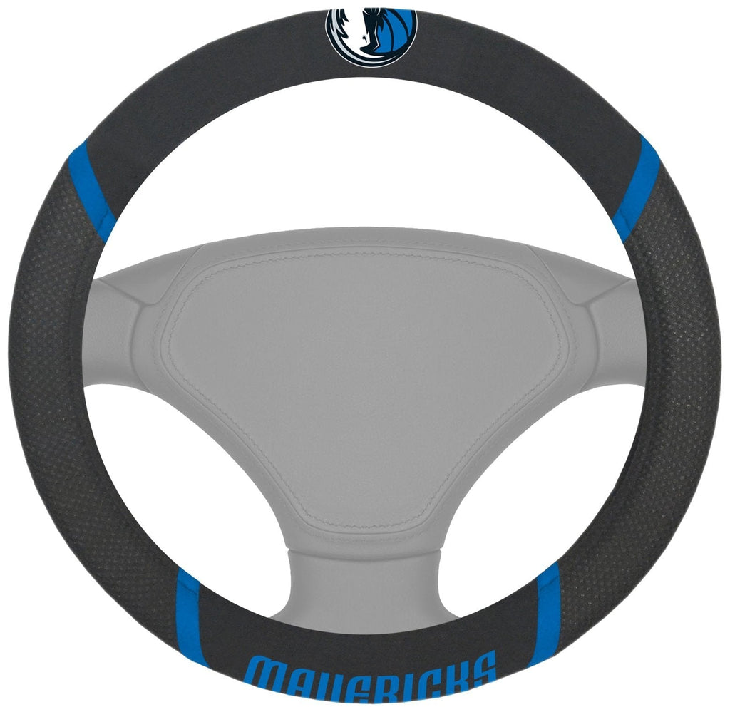  [AUSTRALIA] - FANMATS 14852 NBA Dallas Mavericks Polyester Steering Wheel Cover , 15"x15"