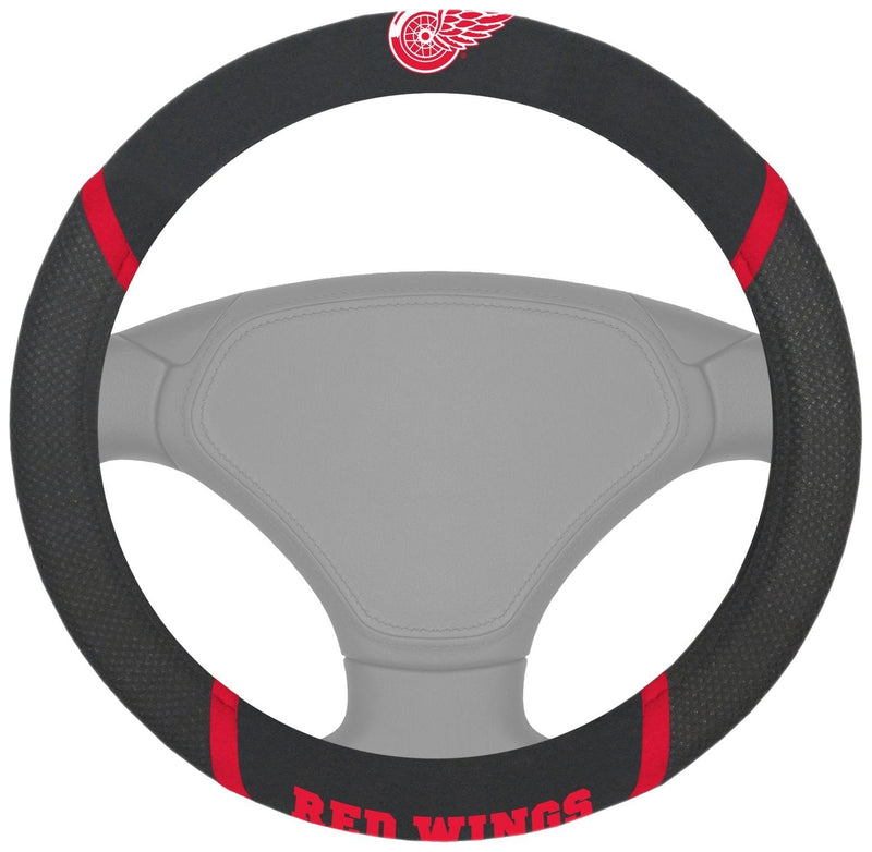  [AUSTRALIA] - FANMATS  14792  NHL Detroit Red Wings Polyester Steering Wheel Cover