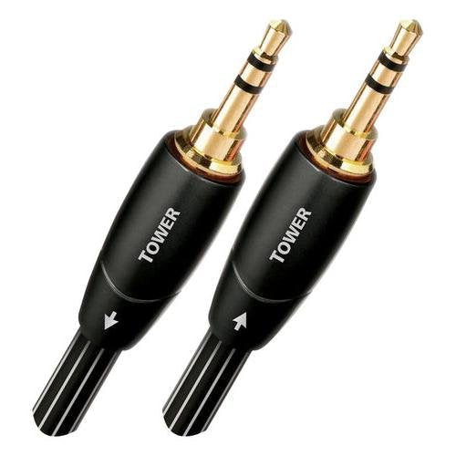  [AUSTRALIA] - AudioQuest Tower 1m (3.28 ft.) 3.5mm to 3.5mm Analog Audio Interconnect Cable