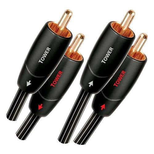 [AUSTRALIA] - AudioQuest Tower RCA to RCA Analog-Audio Interconnect Cable - 2.0 Meter
