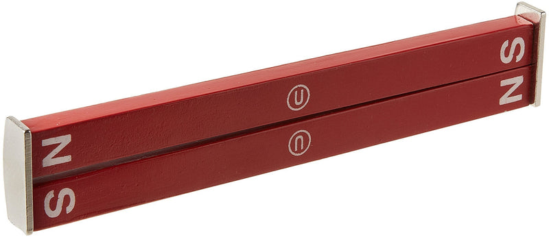 United Scientific ABM060 Alnico Bar Magnet, Red, 6" Length (Pack of 2) - LeoForward Australia