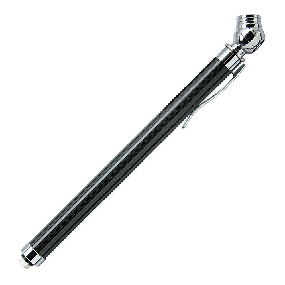  [AUSTRALIA] - Brass Pen Sized Tire Gauge (Black Carbon Fiber) Black Carbon Fiber