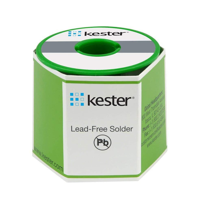  [AUSTRALIA] - Kester 24-9574-7615 K100LD Lead-Free No Clean Wire Solder.062" Diameter-Low Cost Alloy