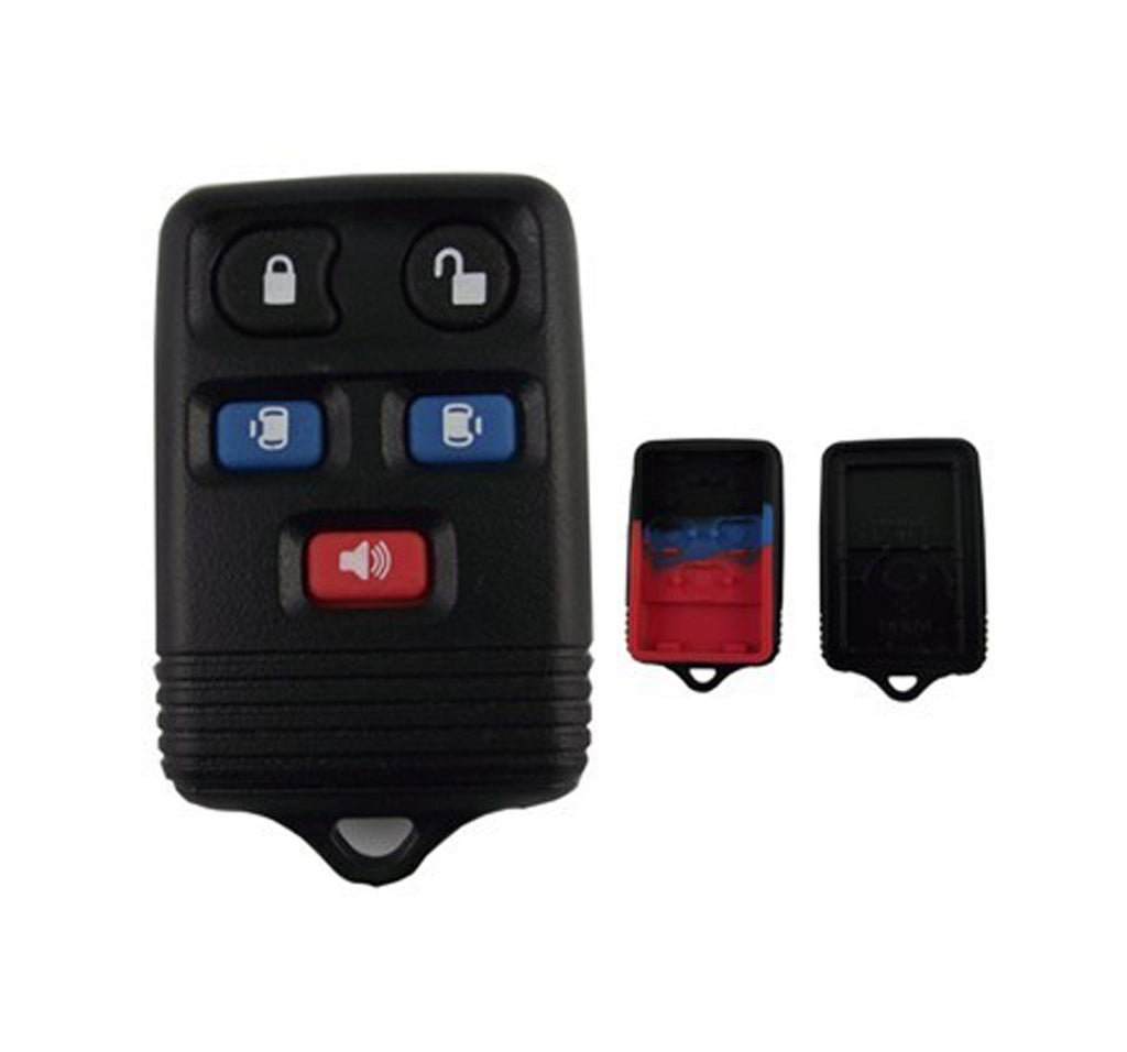  [AUSTRALIA] - New 5 Buttons Replacement Keyless Remote key case fob shell Cover For 2004 2005 2006 2007 2008 2009 2010 2011 Ford Expedition Lincoln Navigator No chips inside
