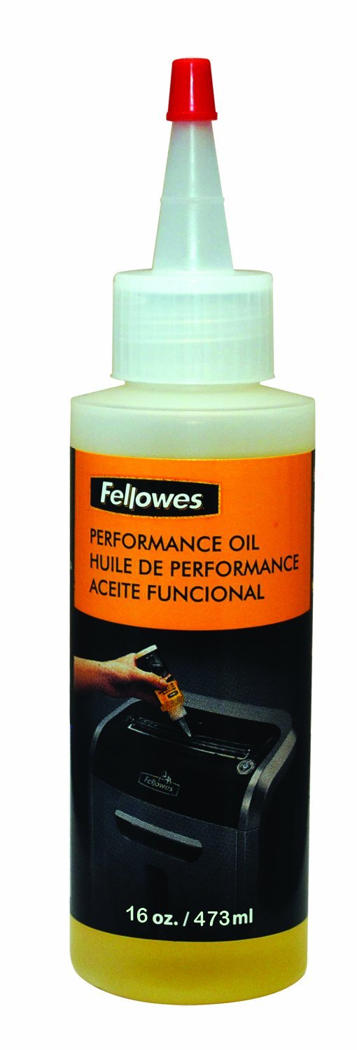 Fellowes Powershred Performance Shredder Oil, 16 oz. Extended Nozzle Bottle (3525010) - LeoForward Australia