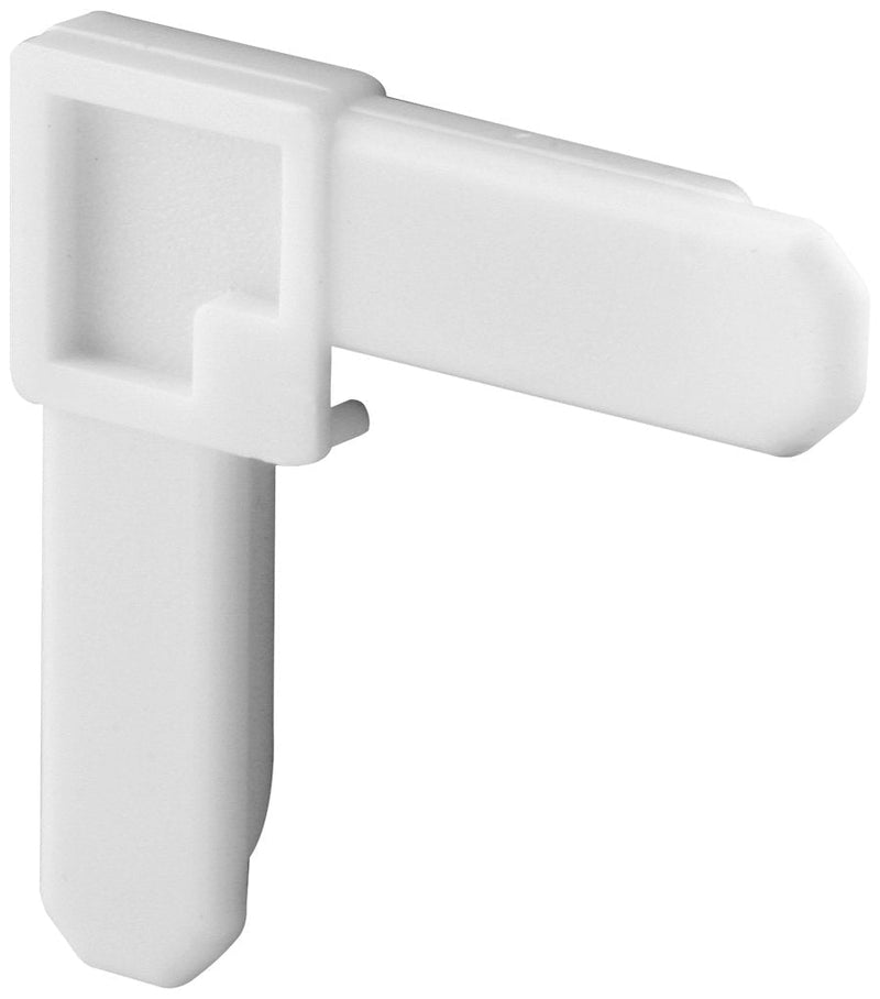  [AUSTRALIA] - Prime-Line Products PL 7720 Screen Frame Corner, 1/4-Inch by 3/4-Inch, White Plastic,(Pack of 4)