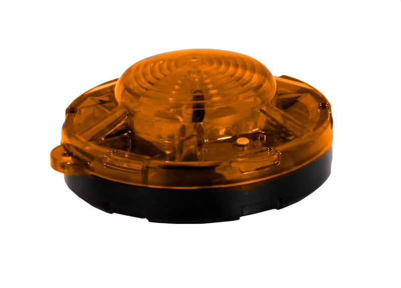  [AUSTRALIA] - Maxxima SDL-35Y Amber 3.50" Round LED Battery Operated Emergency Flasher Light