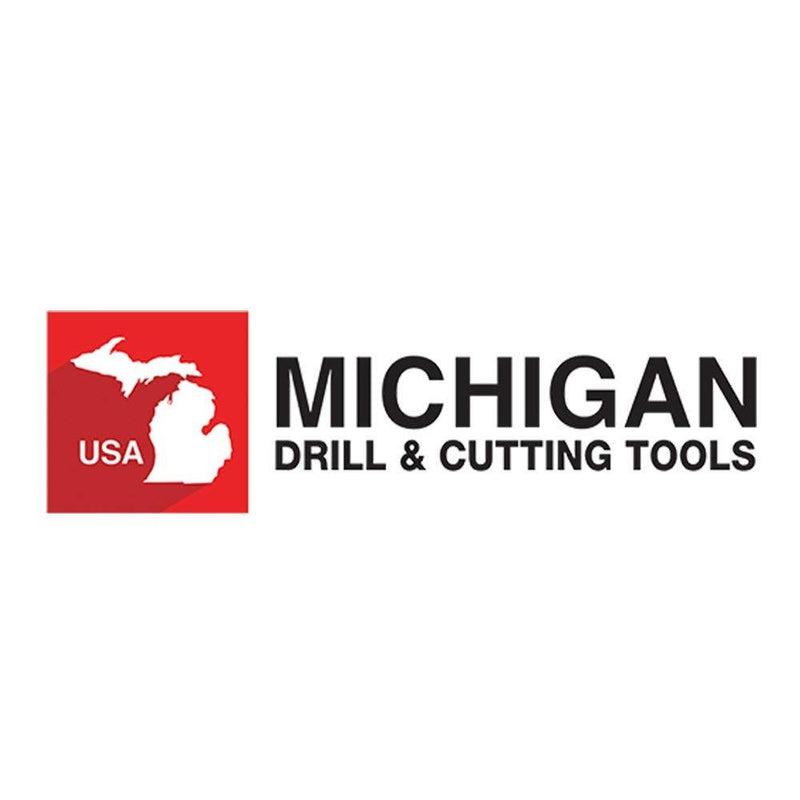 Michigan Drill 543 Series High-Speed Steel Countersink and Debarring Tool, Ground Finish, Single End, 1/4" Shank Diameter, 60 Degrees Point, 1 Size - LeoForward Australia