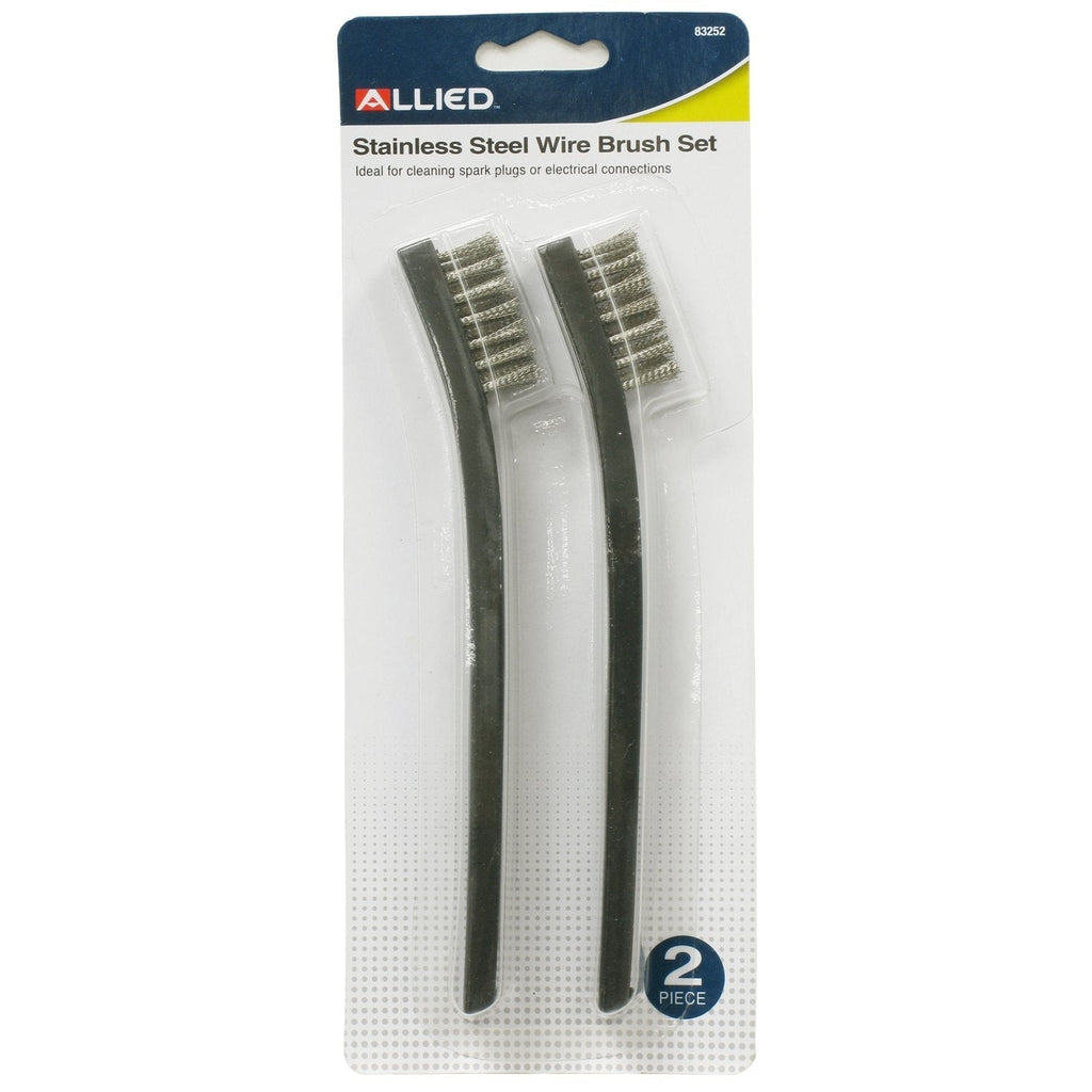 Allied Tools 2 PC. Stainless Steel Wire Brush Set - 83252 - LeoForward Australia