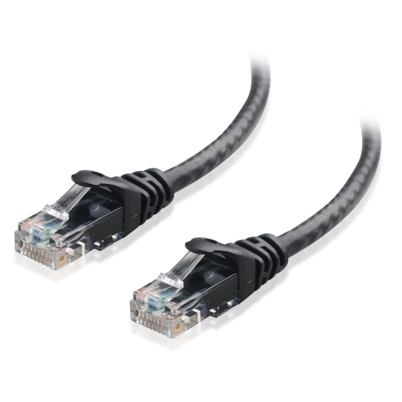  [AUSTRALIA] - Cable Matters Snagless Cat6 Ethernet Cable (Cat6 Cable, Cat 6 Cable) in Black 20 ft