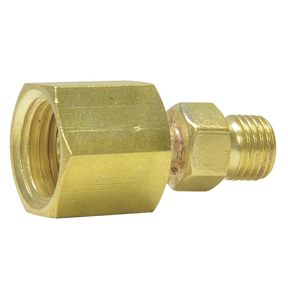  [AUSTRALIA] - Uniweld F59R Brass Welding Handle Adaptor"A" to"B" from"B" Connection RH to"A" Hose Nut RH