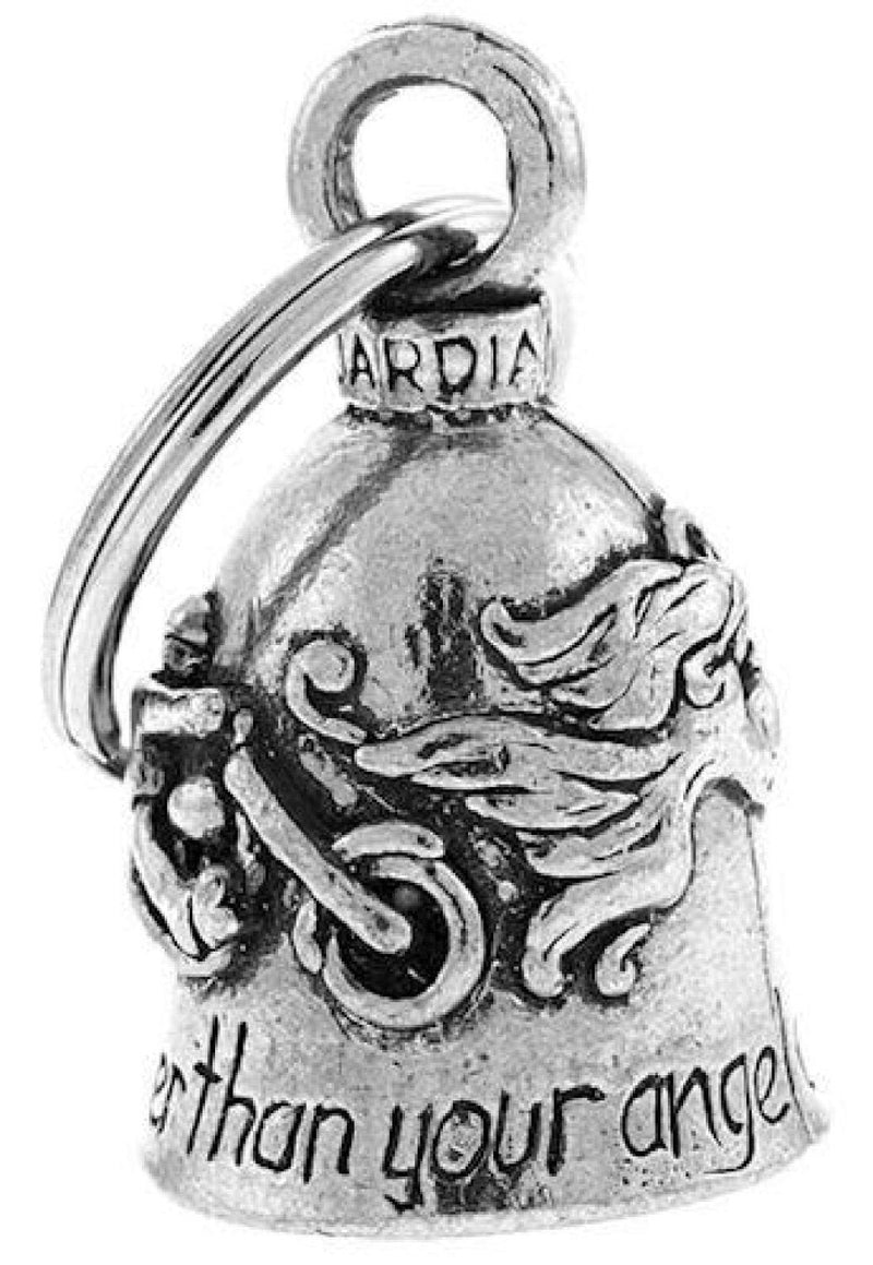 Never Ride Faster Then Your Angel Can Fly Guardian Biker Bell (1) - LeoForward Australia