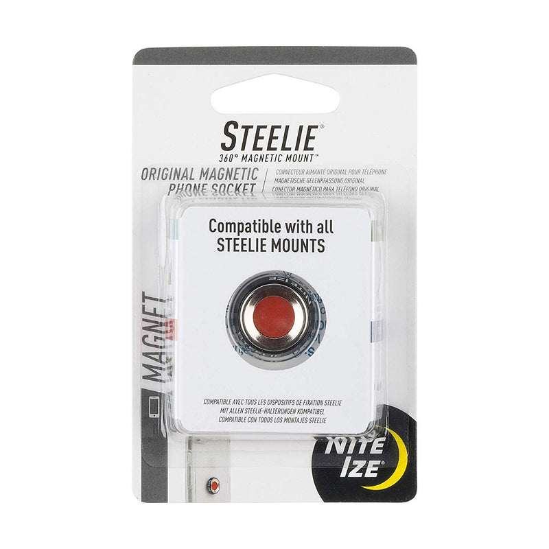 [AUSTRALIA] - Nite Ize Original Steelie Magnetic Phone Socket - Additional Magnet for Steelie Phone Mounting Systems