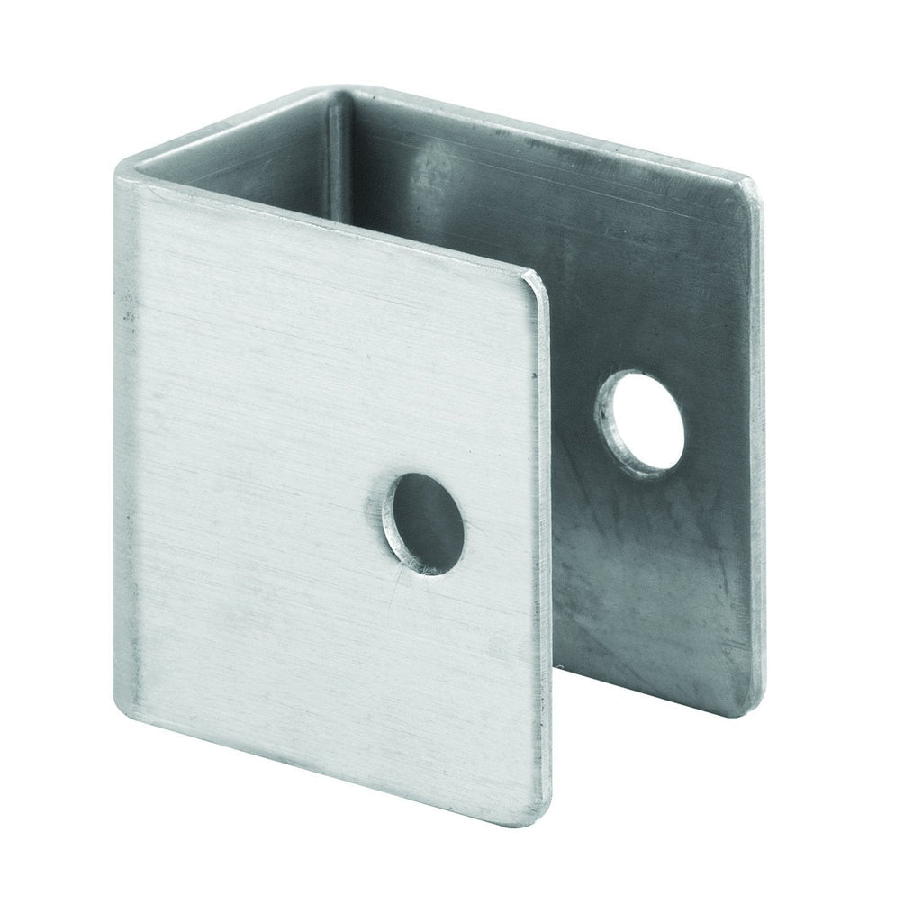 Sentry Supply 656-8205"U Bracket, for 1-1/4 in. Panels, Stainless Steel Construction (Stamped), Satin Finish, Installation Fasteners, Pack of 1 - LeoForward Australia