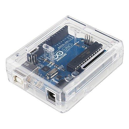 SB Uno R3 Case Enclosure New Transparent Clear Computer Box Compatible with Arduino UNO R3 - LeoForward Australia