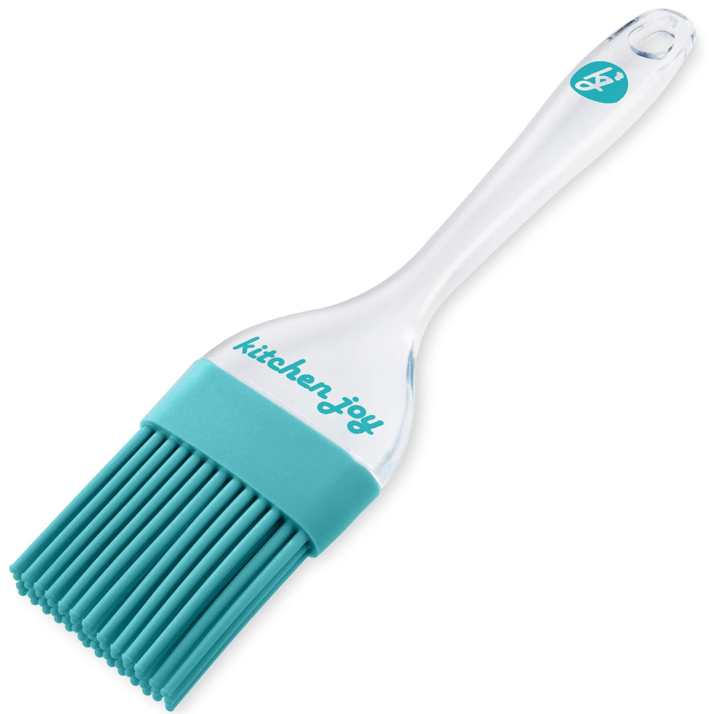  [AUSTRALIA] - Kitchen Joy Teal Silicone Basting Brush for Cooking, Food Brush, Silicone Brush, Cooking Brush, Butter Brush, BBQ Sauce Brush, Kitchen Brush for Cooking, Grilling, Baking, Pastry and BBQ 1